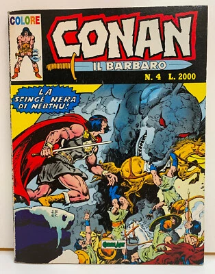 93822 CONAN il Barbaro n. 4 - La sfinge nera di Nebthu- Comic Art 1989 - Immagine 1 di 4