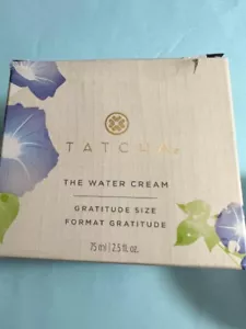 TATCHA THE WATER CREAM 75 ml / 2.5 fl oz Gratitude Size New/Boxed AUTHENTIC - Picture 1 of 3