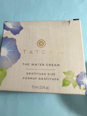 TATCHA THE WATER CREAM  75 ml / 2.5 fl oz Gratitude Size New/Boxed AUTHENTIC - Image 1 of 3