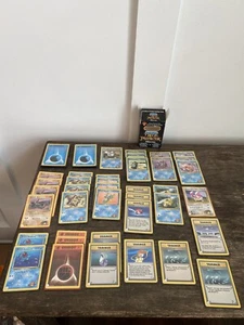 Vintage 1999 2000 Pokemon 57 Card Lot Full Art Halo Energy Poke Ball NM Lot !! - Picture 1 of 11