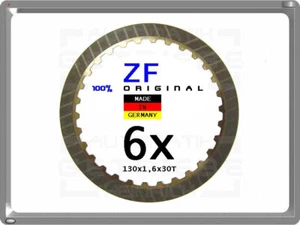 6x Belaglamelle von (E) von Automatikgetriebe 6HP26 6HP28 09E BMW Landrover VWAG - Picture 1 of 2