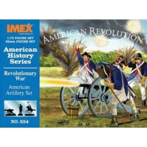 IMEX MODELS 1/72 Revolutionary War American Artillery 24, 4 cannons IMX554 - Picture 1 of 1