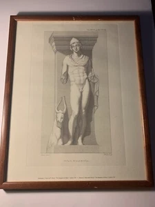 Impresión “Dioscura” J. Stuart & N. Revett “Las Antigüedades de Atenas”, Londres 1794 - Imagen 1 de 7