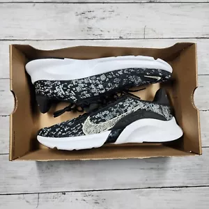 NIKE Women Superrep Go 3 NN FK Black White DH3393 010 - Sz 11.5(Men 10) NoLid - Picture 1 of 6