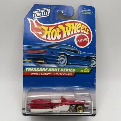 De colección 1998 Hot Wheels Treasure Hunts Street Beast #755 Mattel #18821 NUEVO Foto 1 de 4