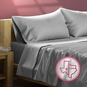 100% Egyptian Cotton Sheets King Size - 800 High Thread Count Sheets King, 6 PC - Picture 1 of 8