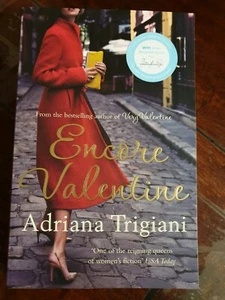 Encore Valentine - Adriana Trigiani - Large Paperback ~ BRAND NEW FREE FAST TRAC - Picture 1 of 8