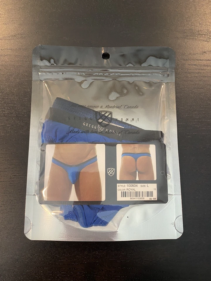 Gregg Homme Voyeur Down Thong 100604 Royal / Blue - Image 1 of 3