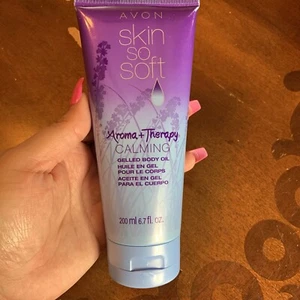 Avon SSS Aroma Therapy Calming Gelled Body Oil Skin So Soft Discontinued - Picture 1 of 4