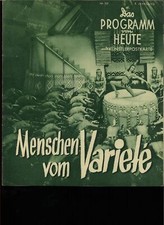 PVH 1420 | MENSCHEN VOM VARIETE | La Jana, Attila Hörbiger, Christl Mardayn