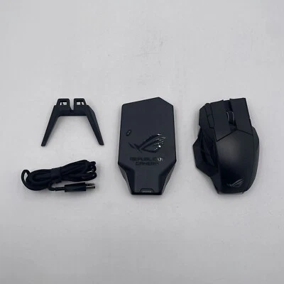Mouse inalámbrico para juegos ASUS ROG Spatha X 19.000 DPI negro Foto 1 de 4