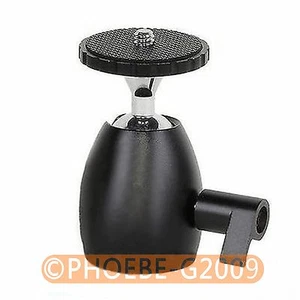 360° Mini Ball Head 1/4" Bracket Holder Mount for DSLR Camera tripod DC stand - Picture 1 of 1