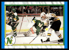 1989-90 O-Pee-Chee #306 Minnesota North Stars Hockey Card