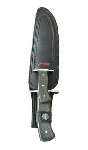 Humvee B-C02-BK Bowie Knives 14” & 10” Knife Set Sheath Solid Strong Wood Handle - Picture 1 of 3