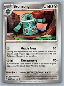 Bronzong 145/197 Obsidian Flames Uncommon Pokémon TCG 2023 - Picture 1 of 2