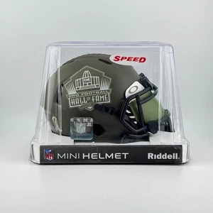 Mini casco de fútbol americano Salón de la Fama Riddell Speed Salute to Service 2022 - Imagen 1 de 4