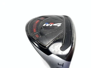 TaylorMade M4 4 Hybrid 22* Fujikura Atmos 7S Stiff Graphite Mens RH - Picture 1 of 6