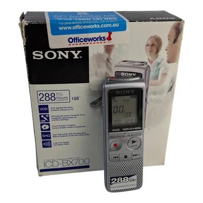 SONY ICD-BX700 IC Recorder - Digital Notetaker / Voice Recorder. - Image 1 of 4