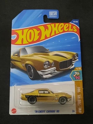 Chevy Camaro RS 2025 Hot Wheels 70 Foto 1 de 4