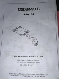Support pour ordinateur portable de table solide moderne | Argent, résistant, facile à utiliser - Photo 1/6