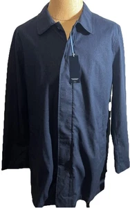 Tommy Hilfiger Folly cappotto denim uomo taglia large blu indaco prezzo al dettaglio consigliato $ 350 nuovo con etichette - Foto 1 di 10