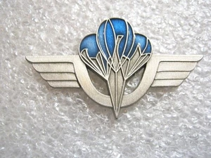 TRAIN PARACHUTISTES 1° RTP BREVET LIVRAISON PAR AIR CT2 VE (ARGENTE TRANSLUCIDE) - Picture 1 of 2