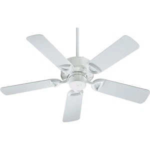 Quorum International Q143425 Indoor / Outdoor Ceiling Fan - White - Picture 1 of 5