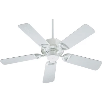 Quorum International Q143425 Indoor / Outdoor Ceiling Fan - White - Image 1 of 4