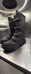 Dior Biker boots 38EU Very good condition Black, Rubber - Picture 1 of 13