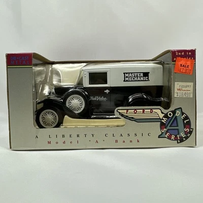 Banco de vehículos diecast SpecCast 1:25 - Master Mechanic Ford Modelo A Van (1989) Foto 1 de 4