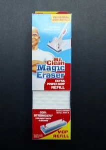 Mr. Clean Magic Eraser Replacement Mop Head -Blue/White- Factory Sealed Type A - Picture 1 of 5