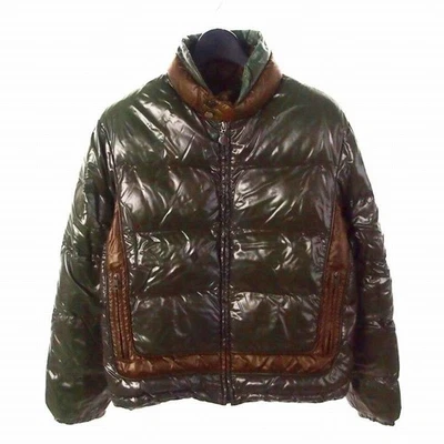 Moncler Mens Cameroon Down Jacket Khaki Nylon Down Size 1 Authentic - Image 1 of 4