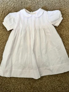 Petit Ami Baby Mädchen hellrosa handbesticktes Kleid 3M - 001036 - Bild 1 von 8