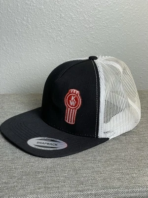 Sombrero de Camionero Kenworth con Logo ROJO Bordado Hecho en América Gorra Ajustable Foto 1 de 4