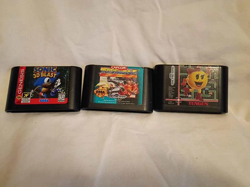 Paquete de 3 Sega Genesis Foto 1 de 1