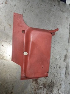 1979-1983 DATSUN 280ZX DRIVER LEFT LOWER KICK PANEL 67913 P7100 RED MAROON - Picture 1 of 8