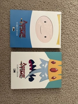 Adventure Time Series DVD Set Seasons 1 & 2 Cartoon Network - Image 1 of 4