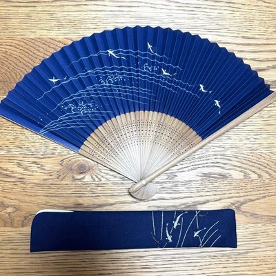 Ventilador plegable Sensu Asakusa Takahisa Foto 1 de 4