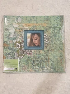 Protector de álbum de recortes floral K & Company Jubilee 12x12 10 páginas carga superior - Imagen 1 de 15