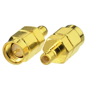 2x DAB+ Antenna Adapter SMA Male to SMB Female DAB Car Antenna Adapter Connector - Picture 1 of 7
