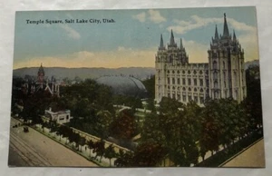 Temple Square, Salt Lake City, Utah. Postkarte (U2) - Bild 1 von 2