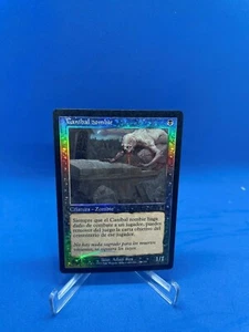 FOIL Zombie Cannibal - Spanish, Odyssey, LP! Foreign Old-border FOIL! Magic MTG - Picture 1 of 2