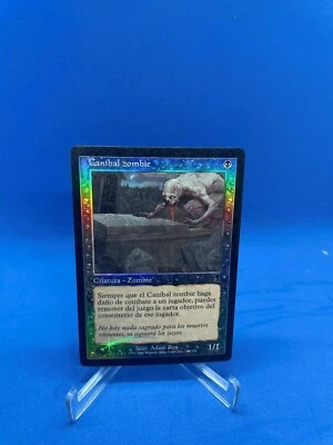 FOIL Zombie Cannibal - Spanish, Odyssey, LP! Foreign Old-border FOIL! Magic MTG - Image 1 of 2