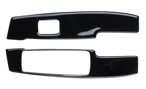 Gloss Black Door Window Switch Panel Trim Cover Fits 08-14 W204 C300 C63 Sedan - Picture 1 of 2