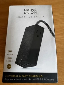 Native Union Smart Hub Bridge - USA power connection- Fast Charging - Picture 1 of 7
