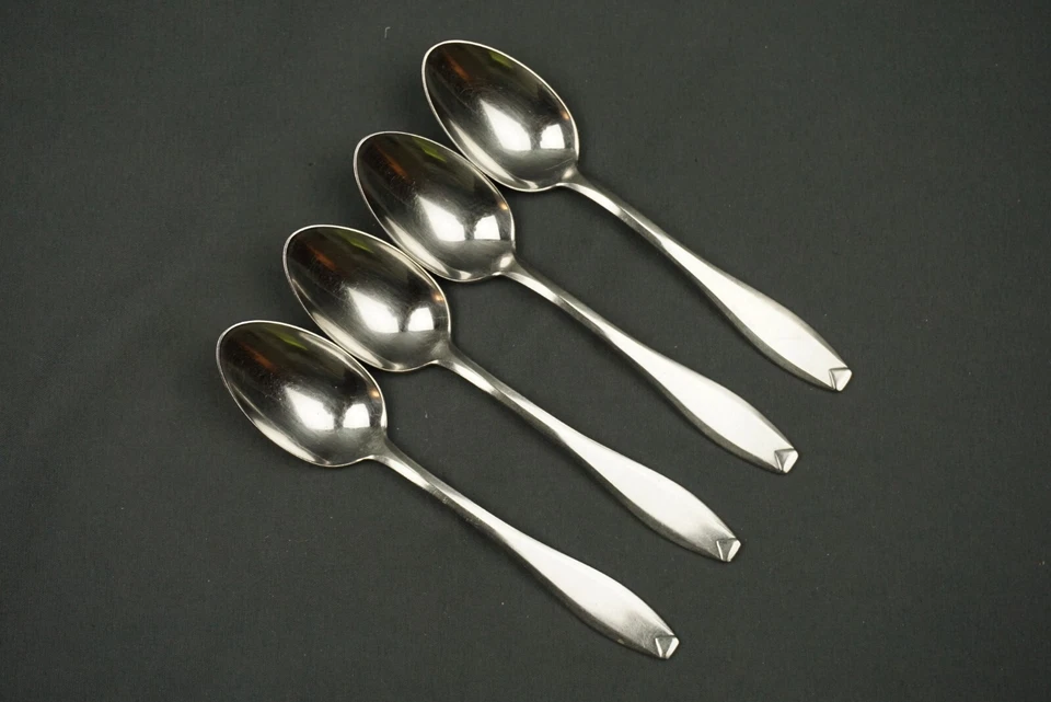 "4 cucharaditas súper inoxidables Hoffritz HOF1 5 1/2"" Alemania" Foto 1 de 2