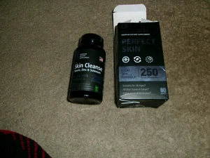 Raw Science Perfect Skin 250 MG Formula Acne Support 60 Caps Exp 2026 Us Seller - Picture 1 of 2