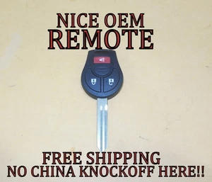 OEM NISSAN KEYLESS REMOTE HEAD IGNITION FOB TRANSMITTER CWTWB1U751 H0561-C990E - Picture 1 of 5