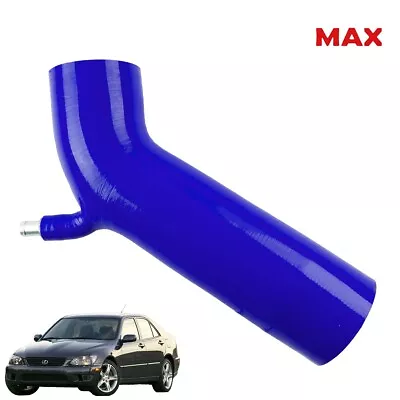 Fits 01-05 Lexus IS 300 IS300 Silicone Intercooler Induction Hose Kit Blue - Image 1 of 4