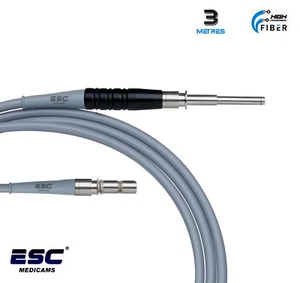 Cable de luz de fibra óptica de 3 m para microscopio operativo Zeiss compatible con Storz - Imagen 1 de 6